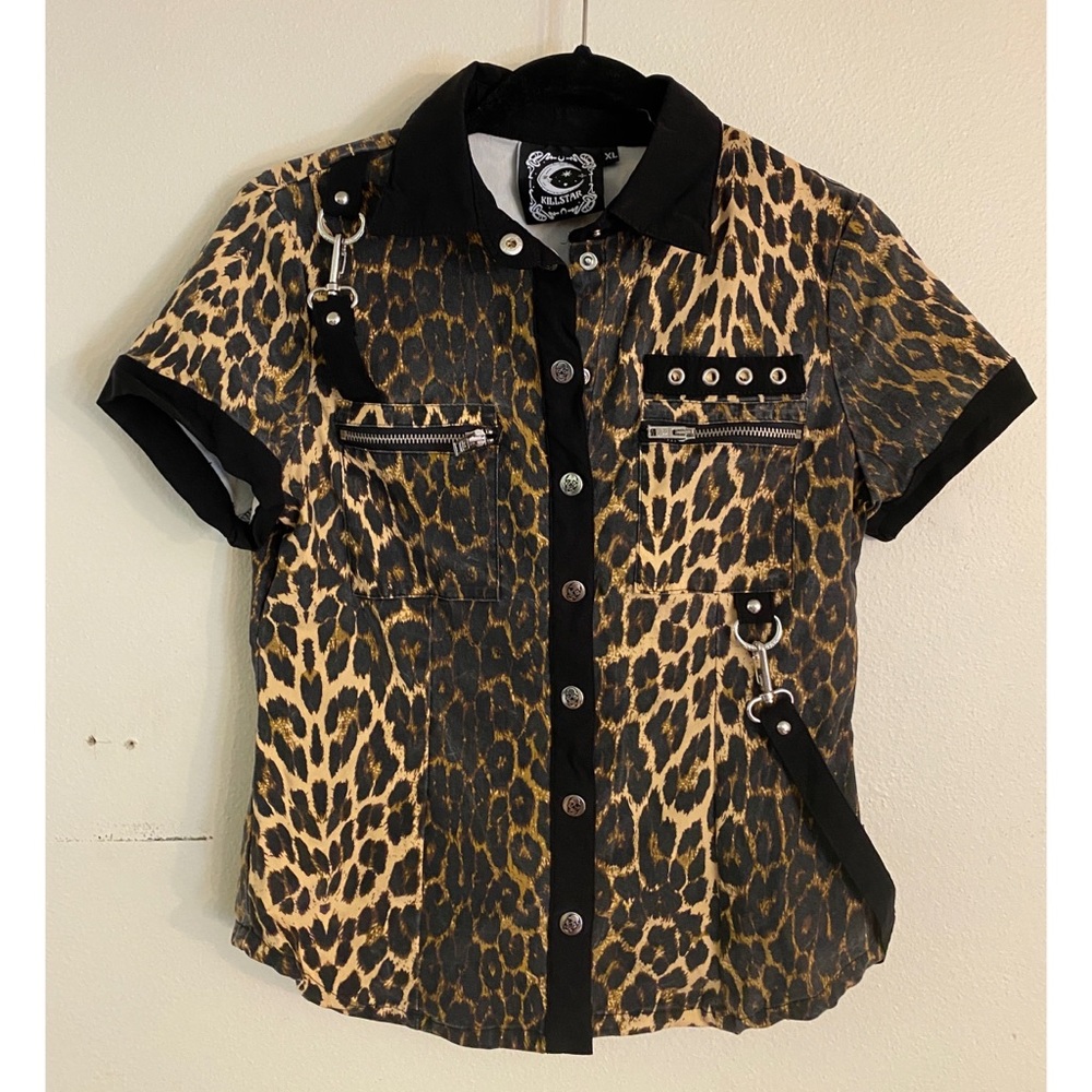 Killstar Cat’s Meow Cap Sleeve Top
